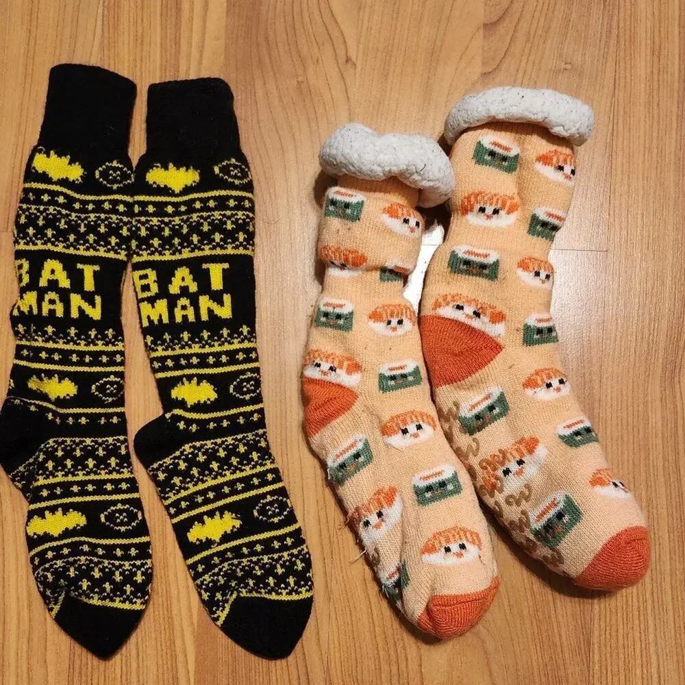 BarmanWinter Lounge Socks || Set of 3 kids Large
